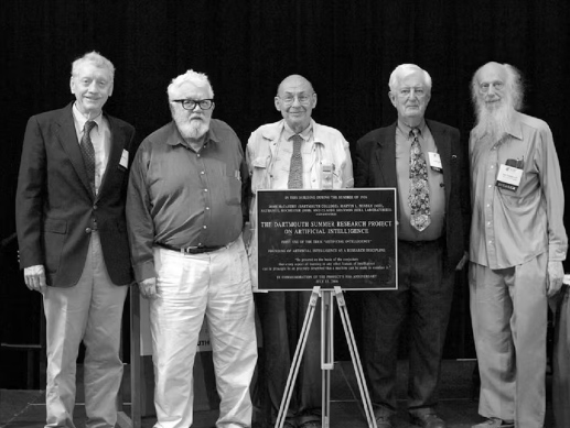 ദാർത്‌മൗത്ത്‌ കോൺഫറൻസിൽ പങ്കെടുത്ത ശാസ്‌ത്രജ്ഞർ. ഇടത്തുനിന്ന്‌ രണ്ടാമത്‌ ജോൺ മക്കാർത്തി